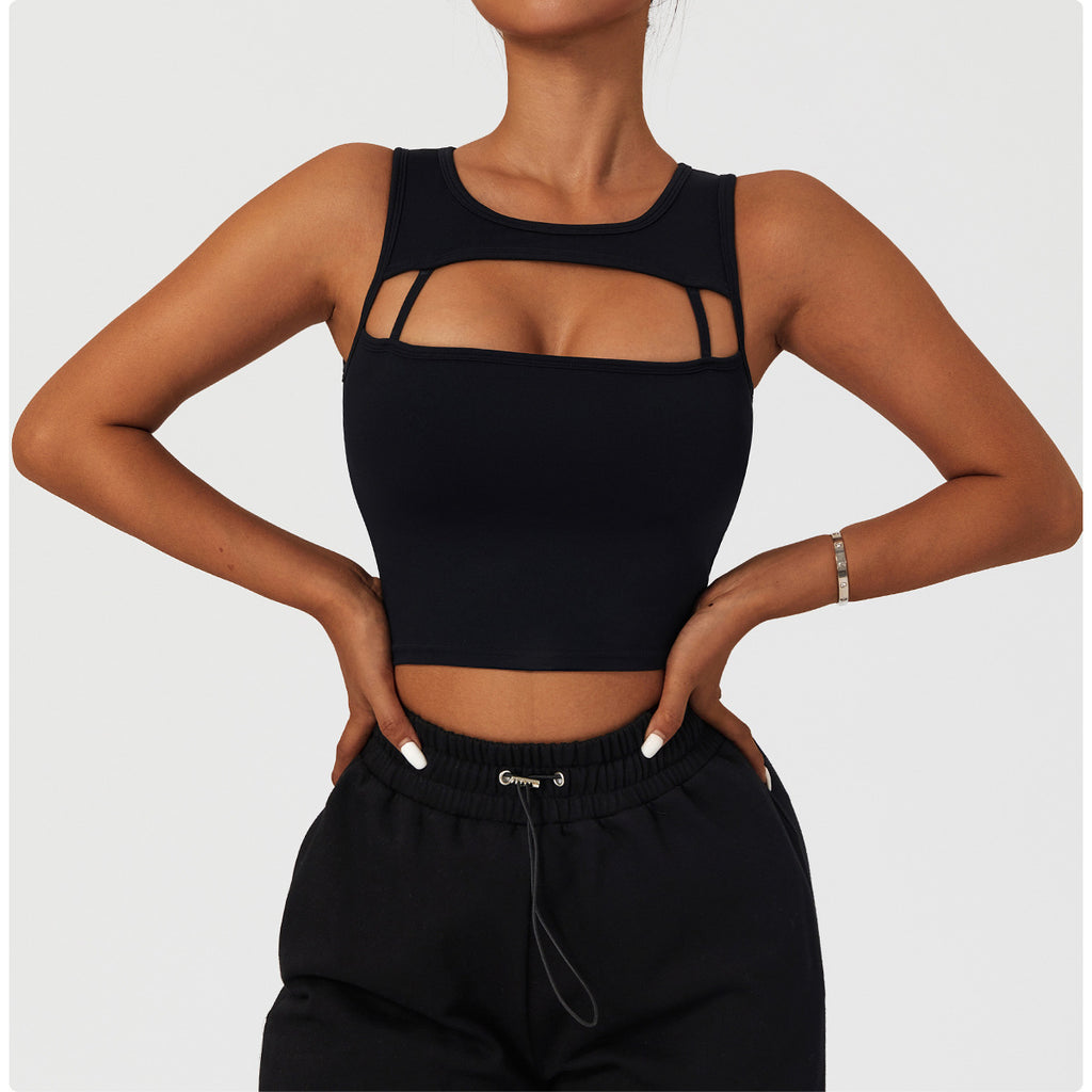 Sous-vêtements de course Sollinarry pour femmes, débardeur de yoga antichoc haute résistance, soutien-gorge de sport push-up