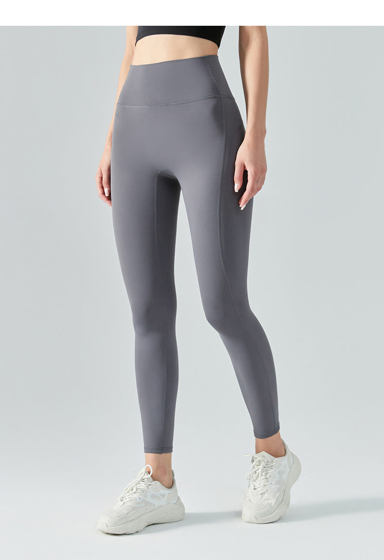 Pantalon de yoga automne-hiver doublé polaire épaisse, pantalon de fitness moulant sans coutures apparentes, pantalon de sport femme