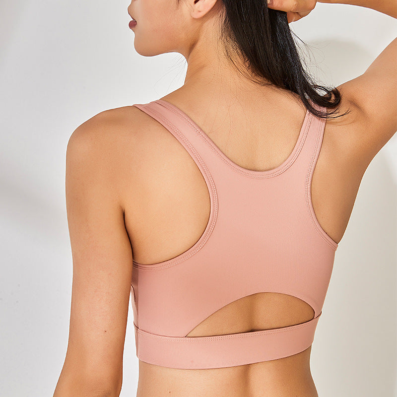 Soutien-gorge de sport femme maintien moyen/élevé, idéal pour la course, le fitness et le yoga. Une pièce. Livraison.
