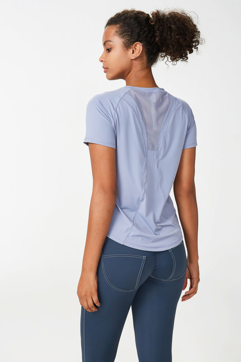 Yoga Clothing Top Yoga Workout Clothes Top Nude Feel Loose Sports Top Women