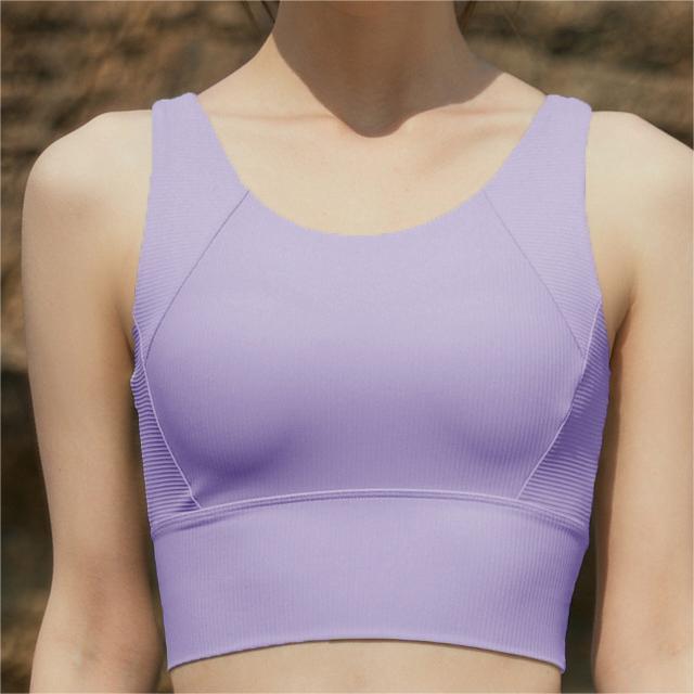 Outdoor Sports Underwear One Piece Double Shoulder Strap High Elastic Rib Stitching Breathable Quick Drying Running Fitness Yoga Wear