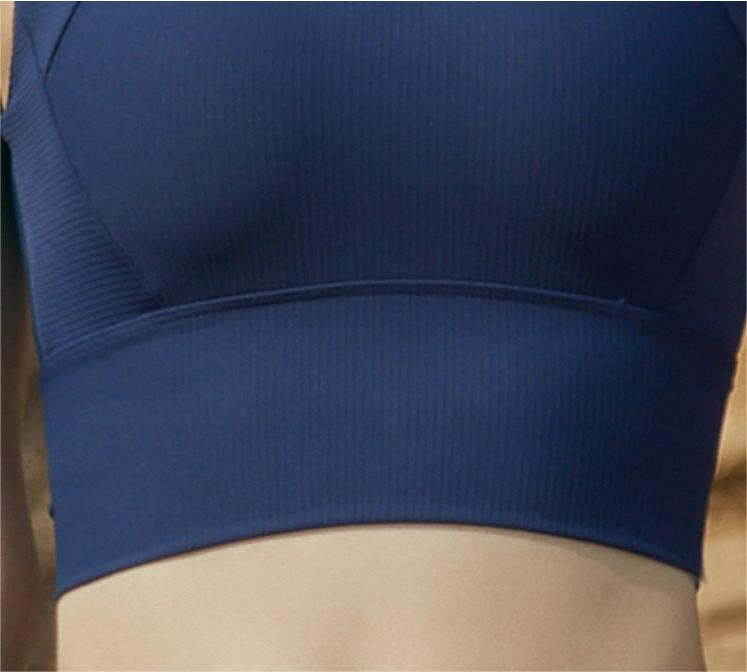 Outdoor Sports Underwear One Piece Double Shoulder Strap High Elastic Rib Stitching Breathable Quick Drying Running Fitness Yoga Wear