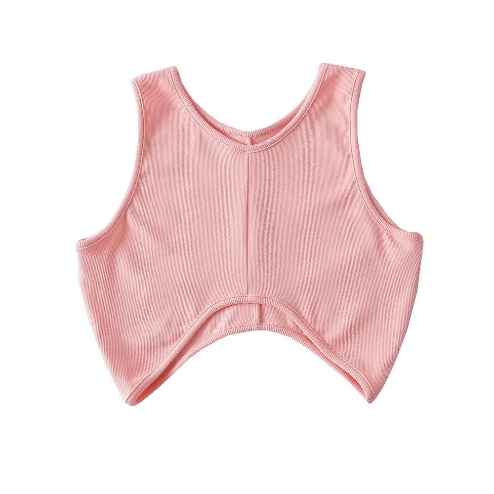 Women Sports Sexy Short Slim Fit Pullover Vest Summer Trends Women Clothing