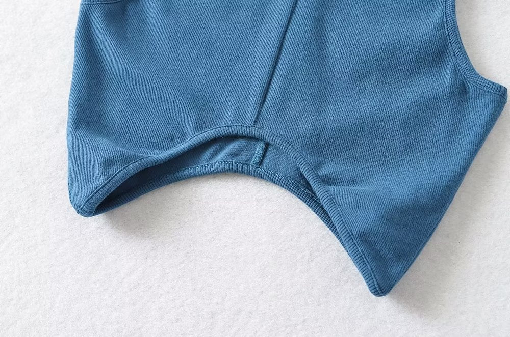 Women Sports Sexy Short Slim Fit Pullover Vest Summer Trends Women Clothing