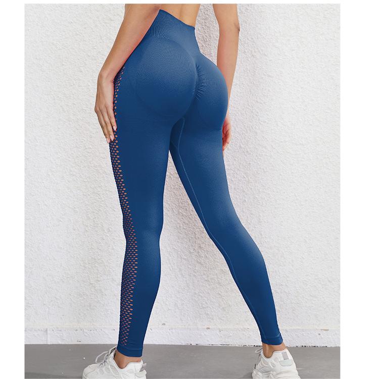 Hollow Out Cutout Yoga Pants Women Workout Clothes High Waist Hip Lift Sports Leggings Workout Pants Seamless Yoga Clothes
