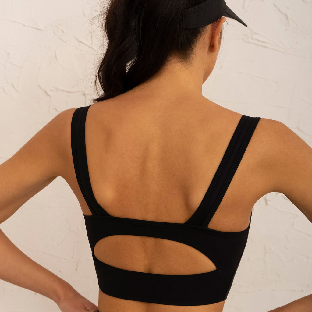 Tight Sports Underwear Women Bra Shockproof Push up Fitness Cross Beauty Small Sling Vest Bra