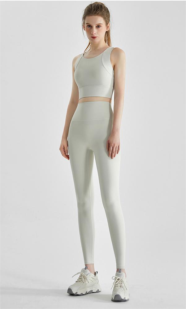 High-Strength Sports Underwear Vest High Waist Hip Lift Running Trousers Fitness Yoga Wear Suit