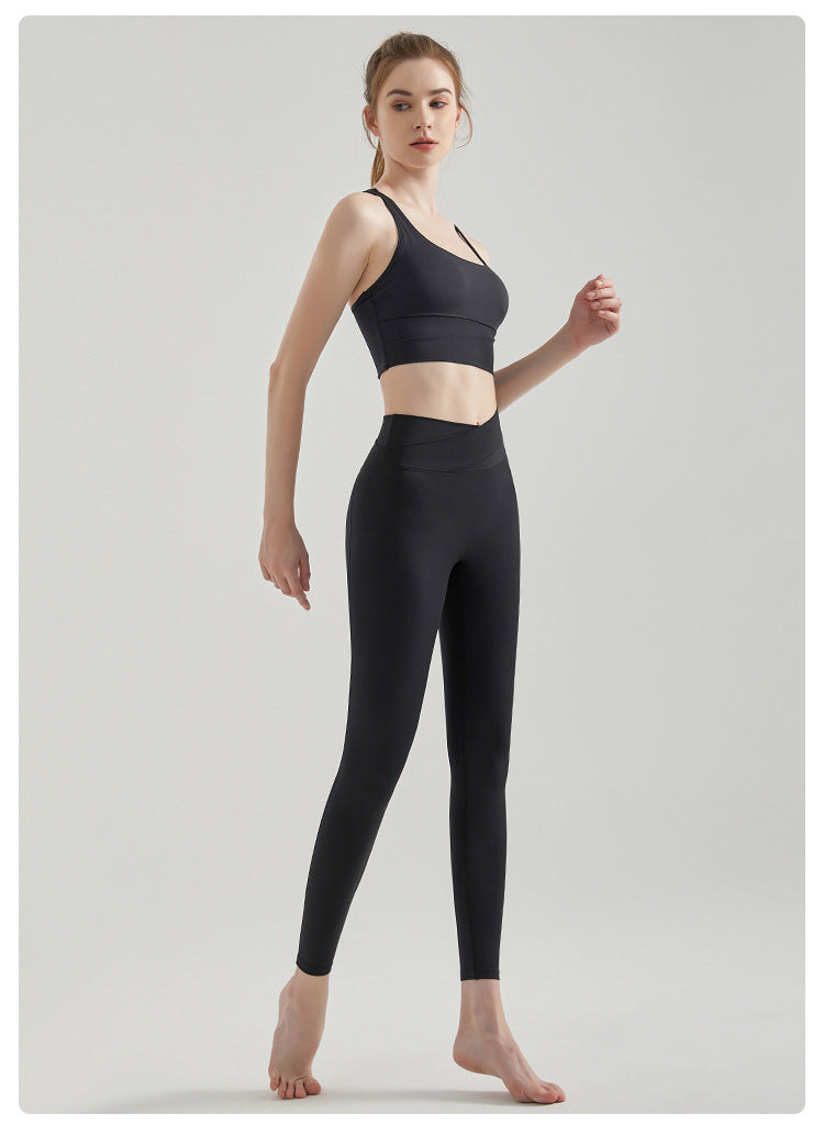Ropa de yoga para mujer, ropa interior deportiva de verano, chaleco de alta resistencia, sujetador push-up a prueba de golpes, ropa deportiva para correr