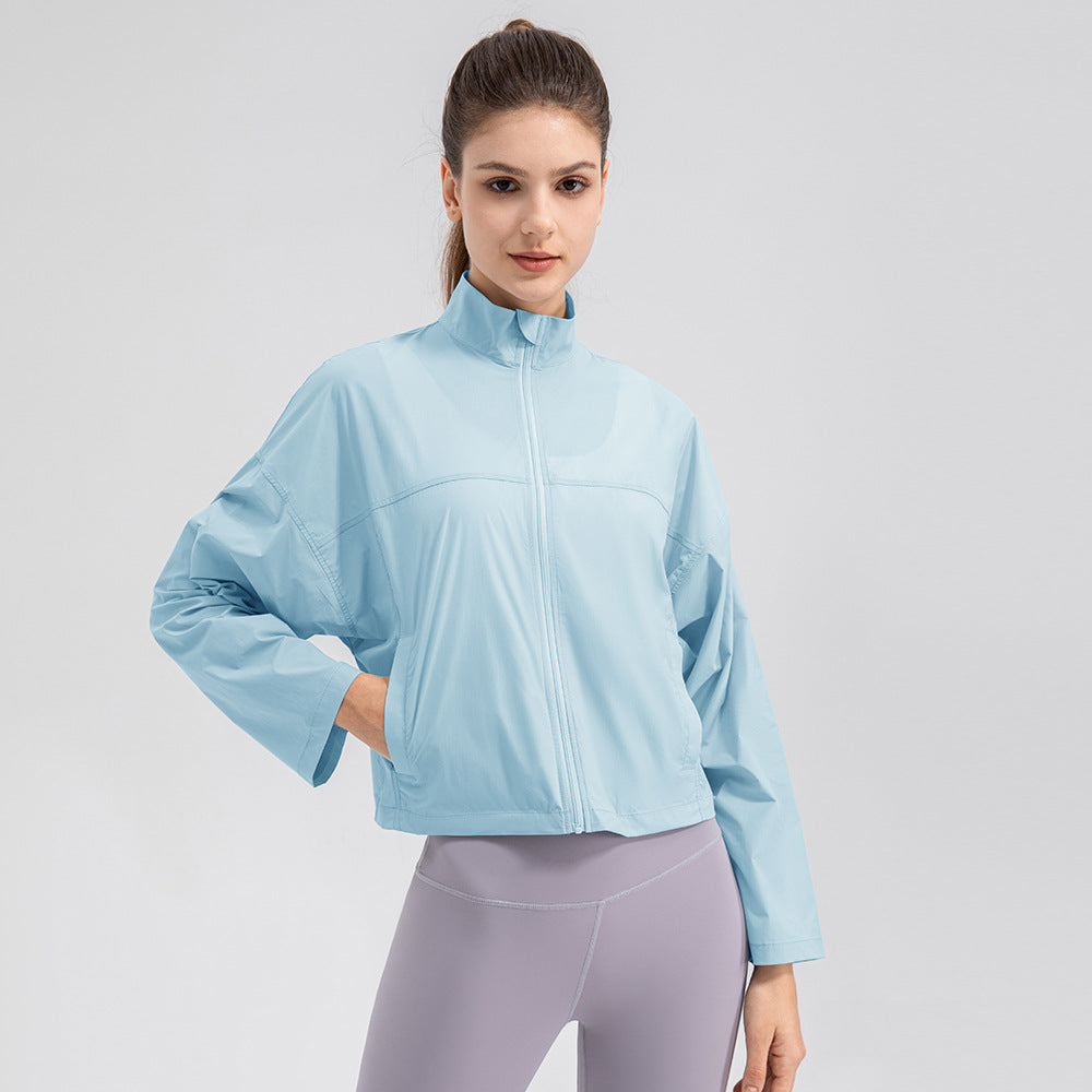 Sun Protection Clothing Women Summer UV Protection Lightweight Breathable Sun Protection Clothing Long Sleeve Quick Drying Outdoor Sports Jacket