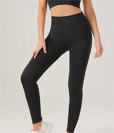 Conjunto de dos piezas de sujetador deportivo con amortiguación y pantalones de cintura alta para yoga, sexy, tejido sin costuras
