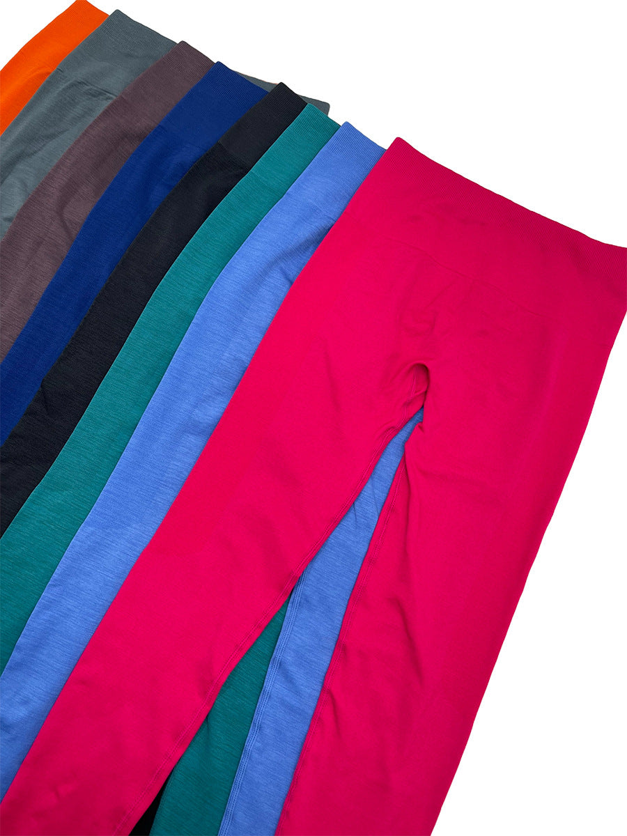 Hip Raise Yoga Pants Women High Waist Running Exercise Shorts Outer Wear Nude Feel Fitness Trousers