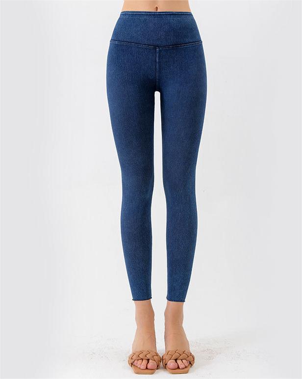 High Waist Barbie Jeans Women Stretchy Slim Fit Hip Raise Skinny Yoga Sports Outerwear Casual Pants