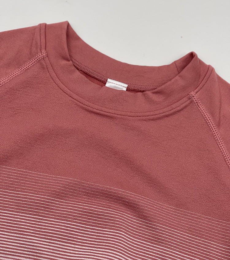 Gradient Sports Long Sleeve Trousers Suit Fitness Running Yoga Long Sleeve Tights