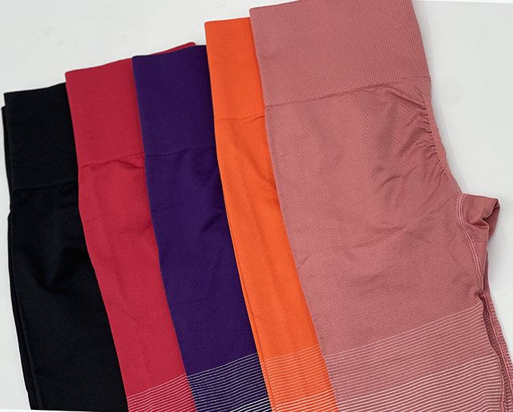 Gradient Sports Long Sleeve Trousers Suit Fitness Running Yoga Long Sleeve Tights