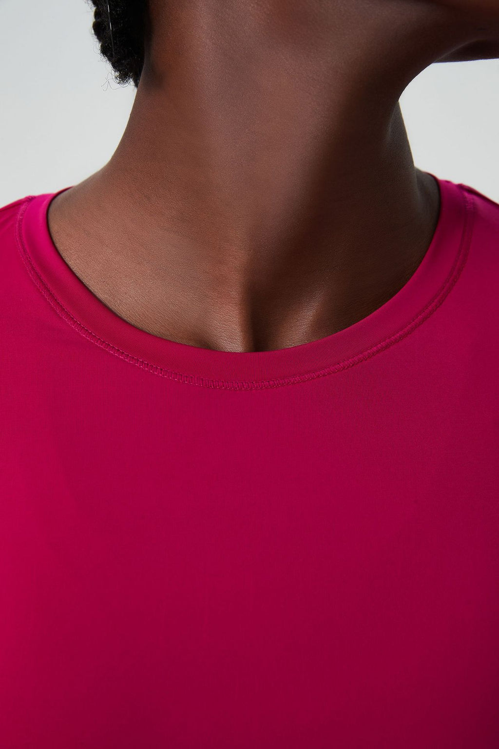 Cold Cover Skinny Exercise Top Women Small Waist Short Sleeve Yoga Suit Top Slim Fit Quick Drying Fitness T shirt