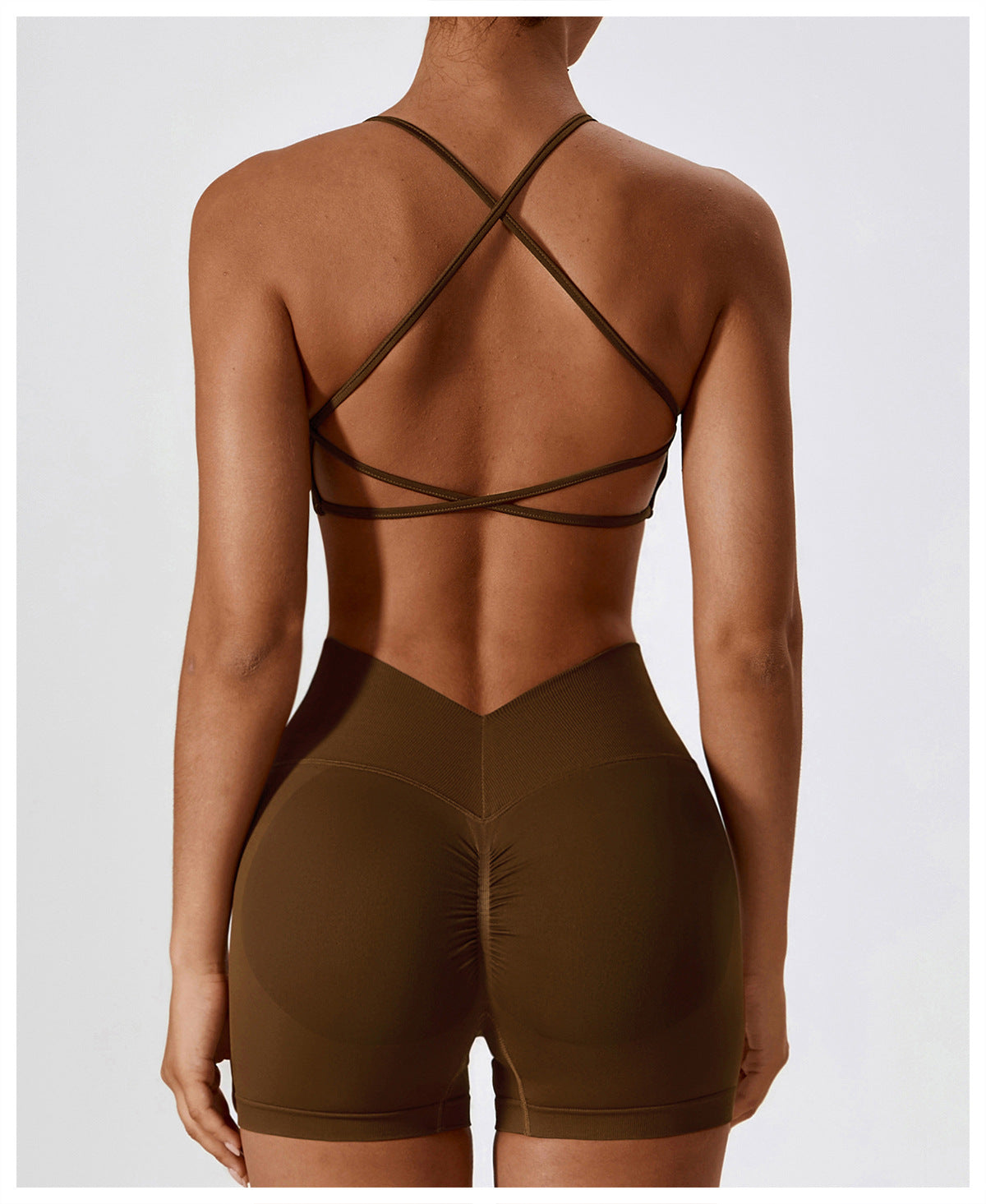 Sollinarry Seamless Yoga Bra Quick Drying Tight Sports Running Fitness Clothes Women Sling Beauty Back Yoga Clothes Crossback