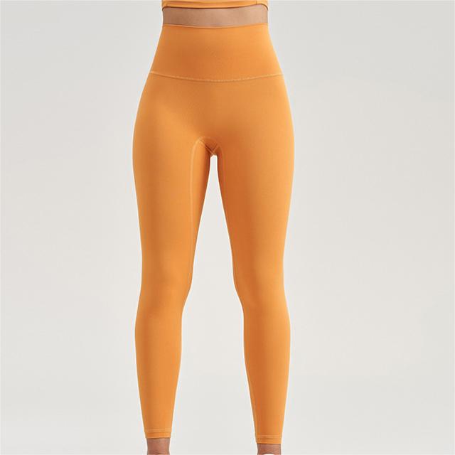 Yoga Pants Women No Embarrassment Line High Waist Hip Lifting Belly Contracting Quick Drying Outer Wear Fitness Sports Tights