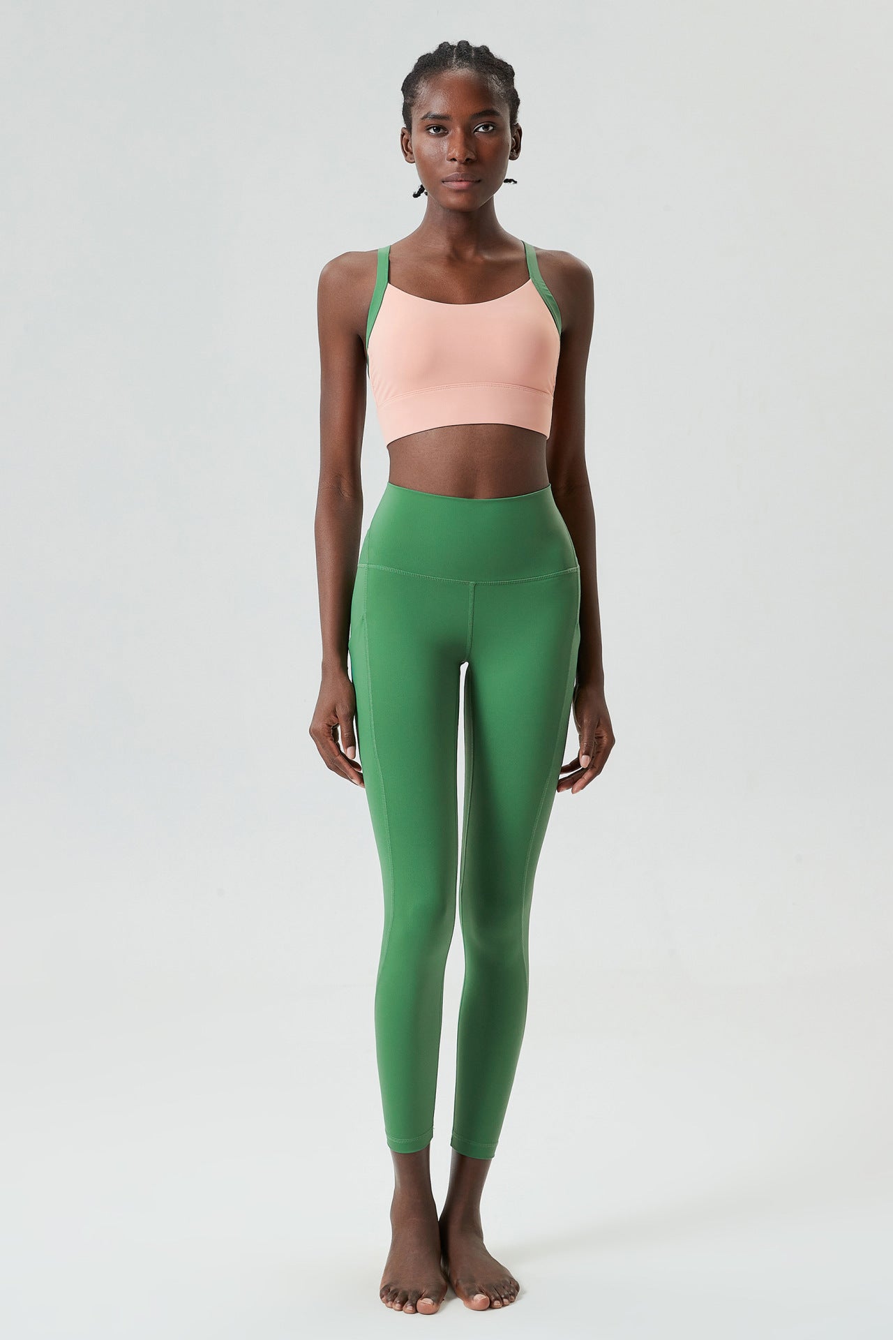 High Strength Kitten Ear Series Yoga Suit Two Piece Suit Fitness Sportswear Tight Base Clothing