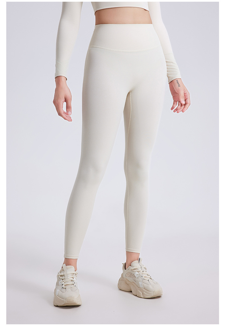 No Embarrassment Line High Waist Pleated Pocket Cloud Sense Yoga Pants Hip Lifting Tight Running Sports Pants Fitness Clothes Trousers Women