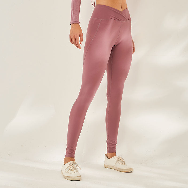 Yoga Pants Women Elastic High Waist Hip Lifting Tight Sports Pants Running Dance Fitness Sports Pants