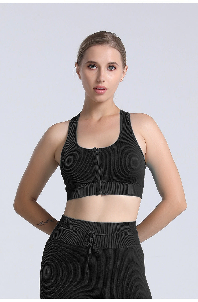 Breathable Yoga Clothes Suit Women Simple Seamless High Waist Slim Sports Underwear Nude Feel Yoga Clothes Suit Women