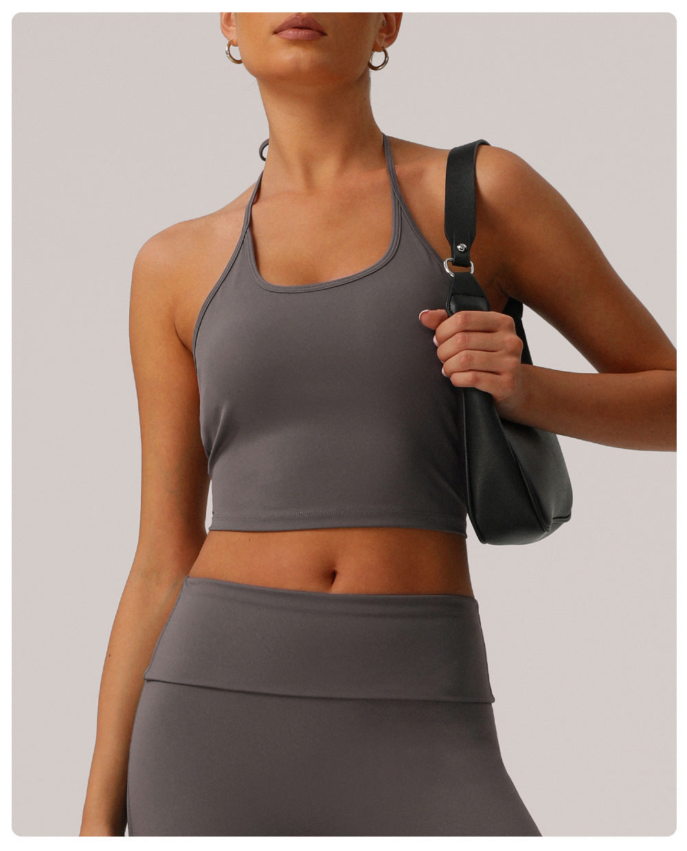 Sexy Halter Yoga Vest Cushion Back Tight Casual Running Quick Drying Sports Underwear Women