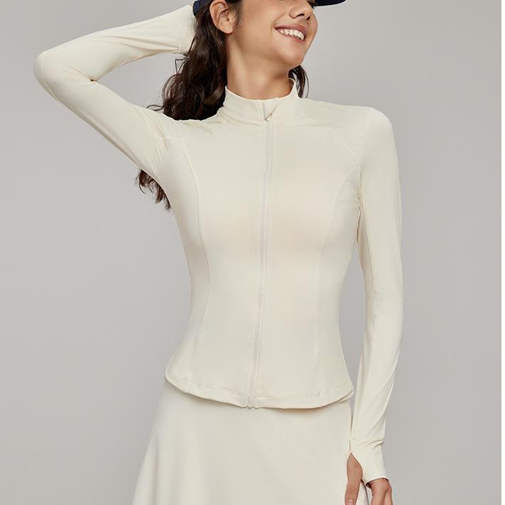 Three Dimensional Waist Sun Protection Clothing Women Thin UV Protection Wind Shield Outdoor Zipper Riding Sun-Protective Clothing