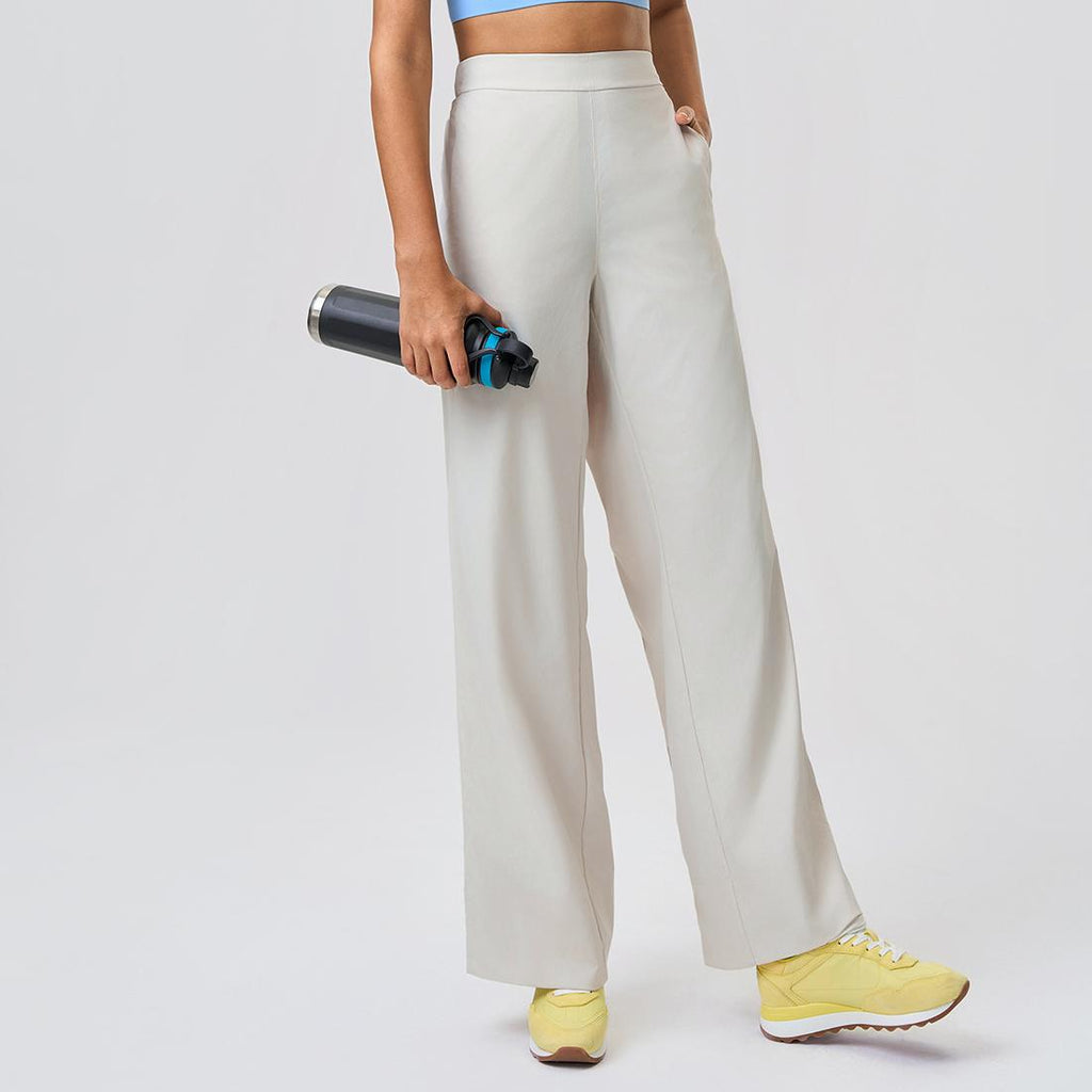 Spring Summer Sports Casual Pants Women Loose All Matching Straight Pants Nude Feel Breathable Fitness Yoga Pants