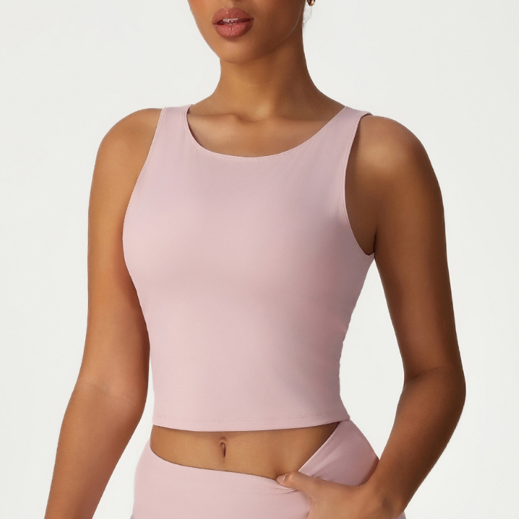 Débardeur de yoga effet seconde peau pour femme, haute résistance, antichoc, séchage rapide, soutien-gorge de sport, legging de course