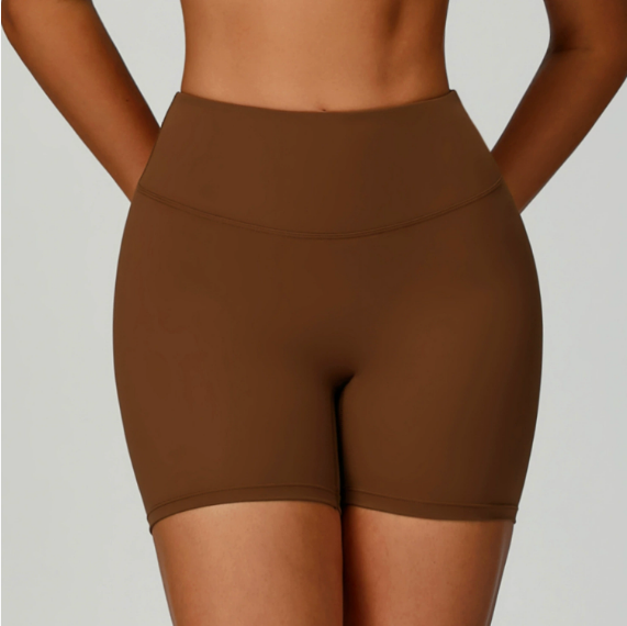 Sollinarry Sports Shorts Sustainable Recycled High Waist Workout Shorts Women Outdoor Running Sports Yoga Pants