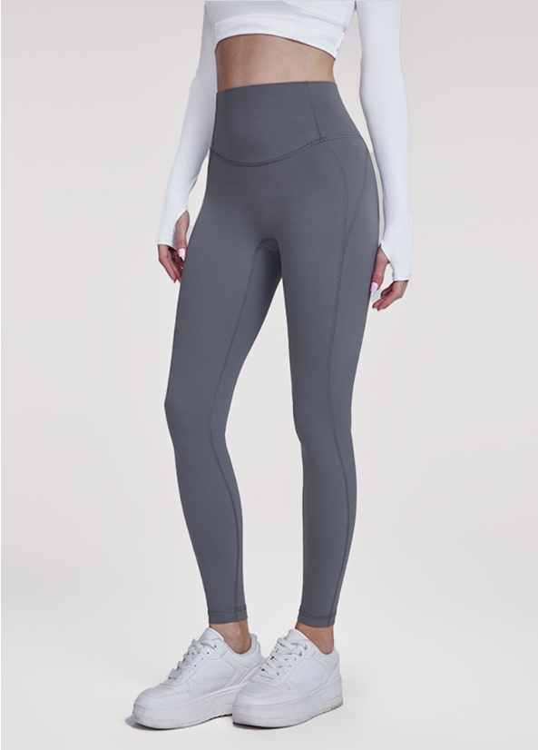 Pantalon de yoga femme avec poche arrière, collant de sport antibactérien, imprimé réfléchissant, pantalon de fitness pour la course de nuit