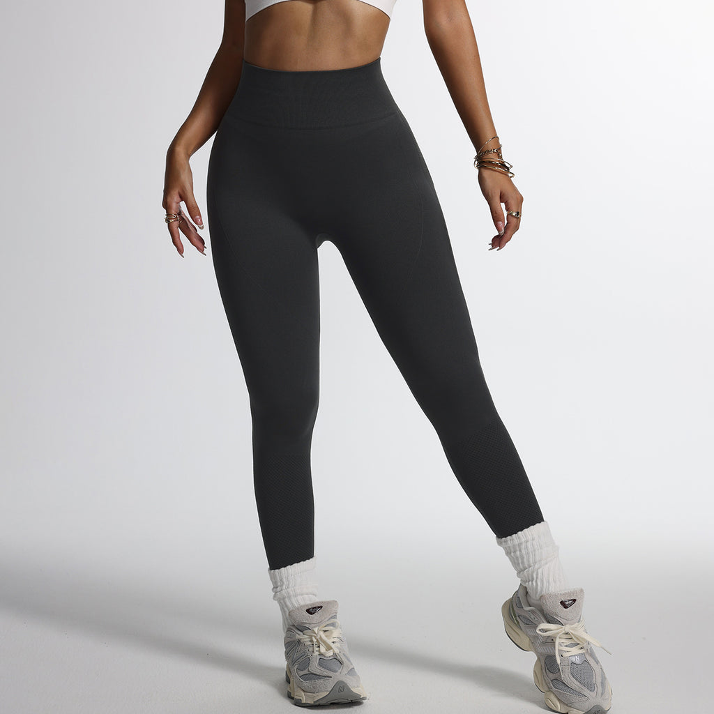 Pantalon de yoga taille haute sans coutures apparentes, effet push-up, pantalon de fitness et pantalon de yoga de sport