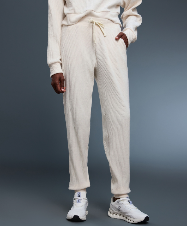 High Waist Drawstring Ankle Banded Pants Women Loose Drooping Breathable All Matching Casual Pants Fitness Running Track Sweatpants