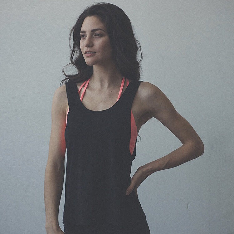 Women Athletic Vest Running Yoga Clothes Women Tops Lightweight Sweat Absorbing Workout Clothes