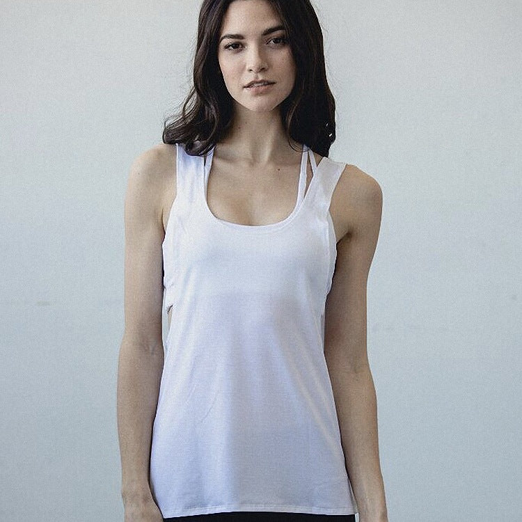 Women Athletic Vest Running Yoga Clothes Women Tops Lightweight Sweat Absorbing Workout Clothes