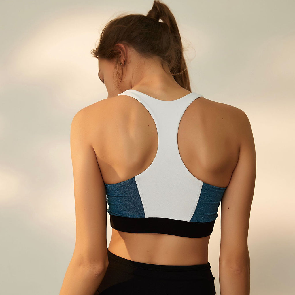 Ensemble de yoga printanier débardeur sans coutures, soutien-gorge de sport