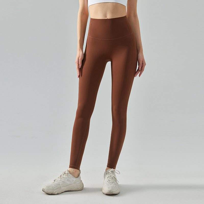 Nulux High Strength Yoga Pants Tight Seamless High Waist Hip Lifting Ultra Thin Nude Feel Breathable Sports Fitness Yoga Pants Yoga Pants