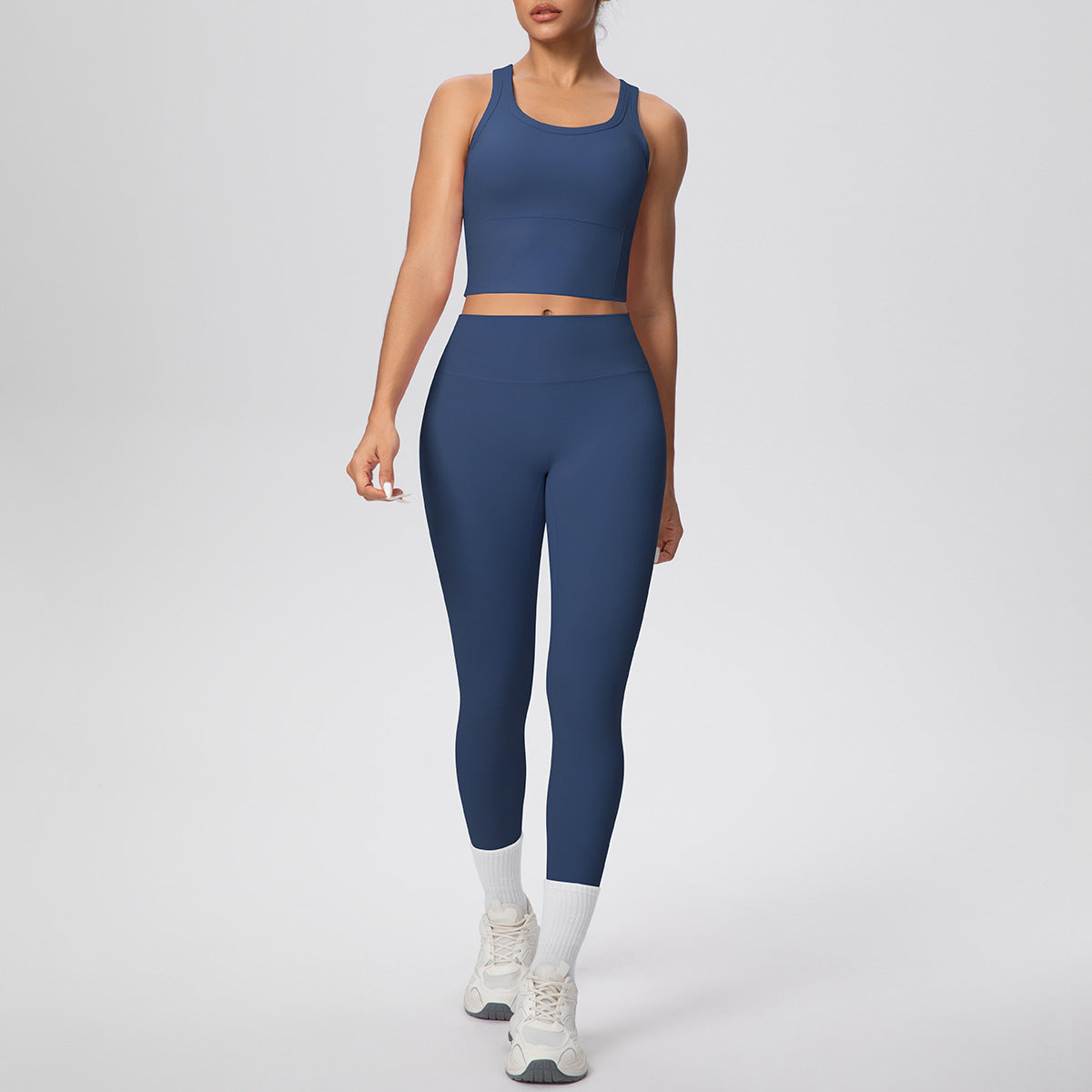 Vest Trousers Suit-Badge Blue