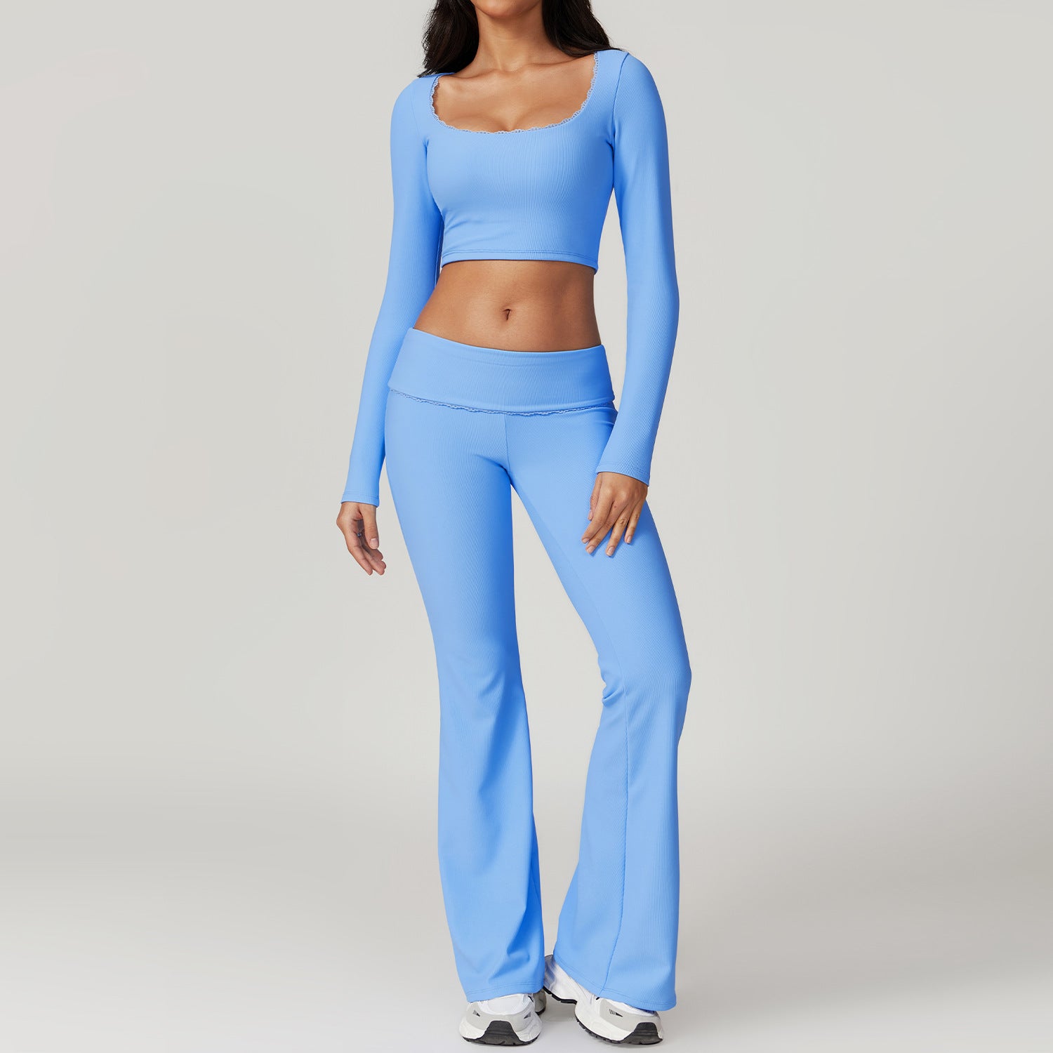 Long Sleeve Trousers Sky Blue
