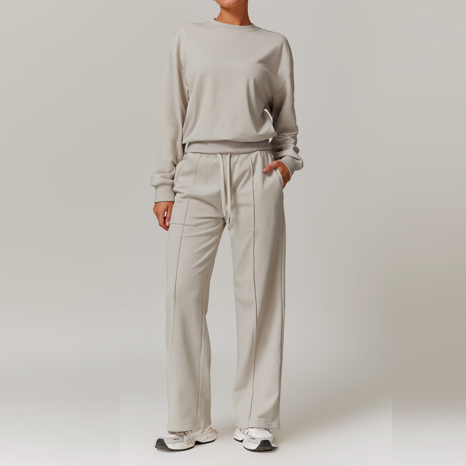 Sweater Sweatpants Light Khaki