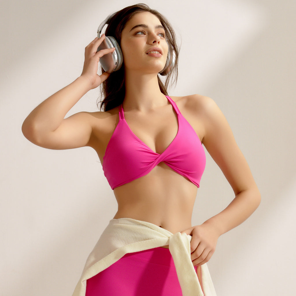 Nude Feel Yoga Vest Sport Waistcoat for Women Women Fixed Cup Outer Wear Long Quick Drying Integrated Shockproof Medium Tenacity Vest