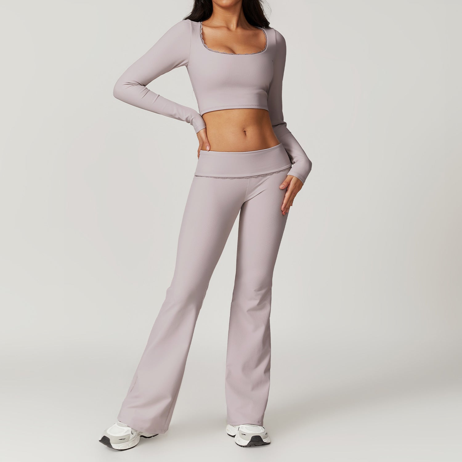 Long Sleeve Trousers Linen