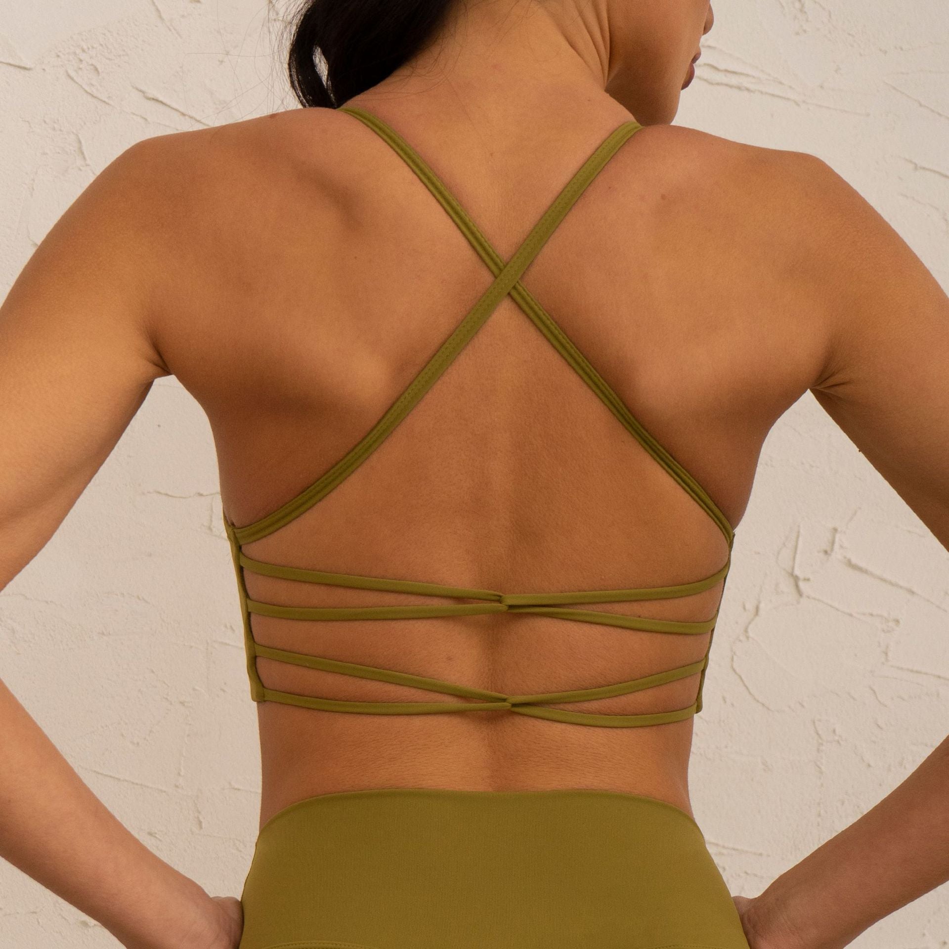 Olive Oil Green Bra