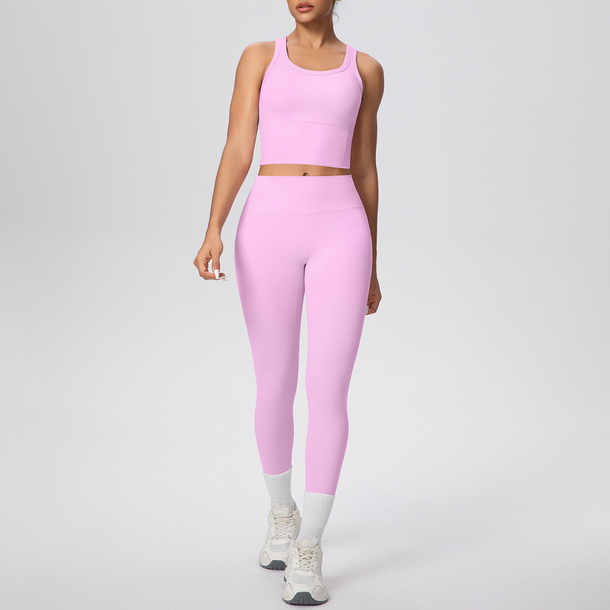 Vest Trousers Suit-Cherry Blossom Pink