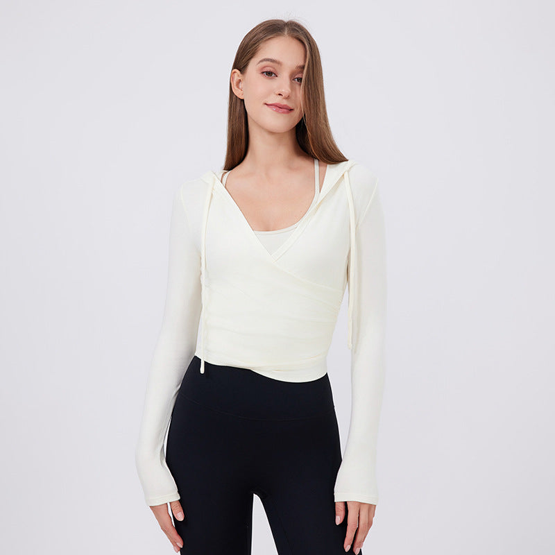 Slim Fit Slimming Top Sweet Sexy Wear Workout Clothes Running Yoga Slimming Long Sleeves Quick Drying Exercise T shirt Women