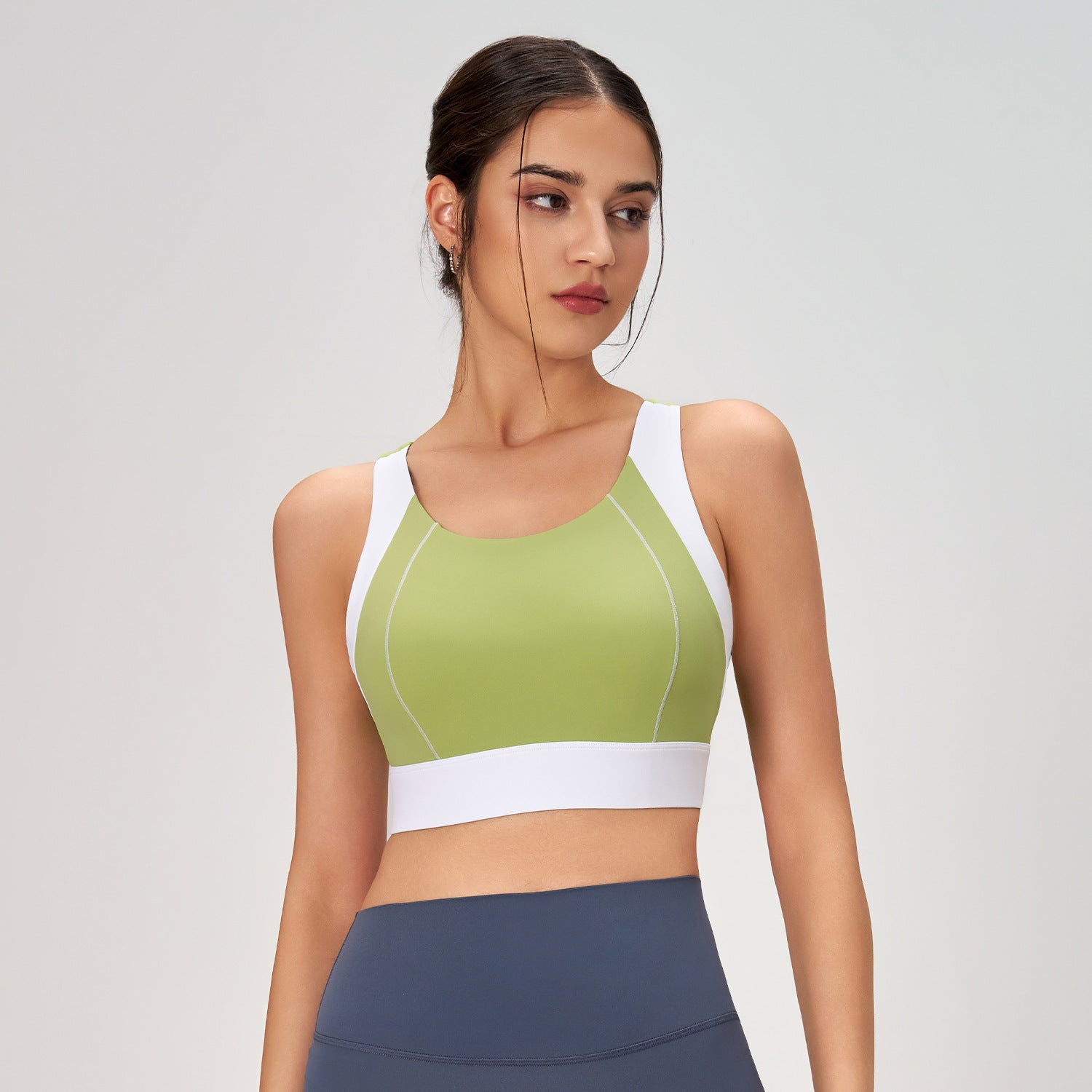 Fitness Beauty Back Running Exercise Underwear Women Medium High Strength Yoga Clothes Shockproof Push up Bra