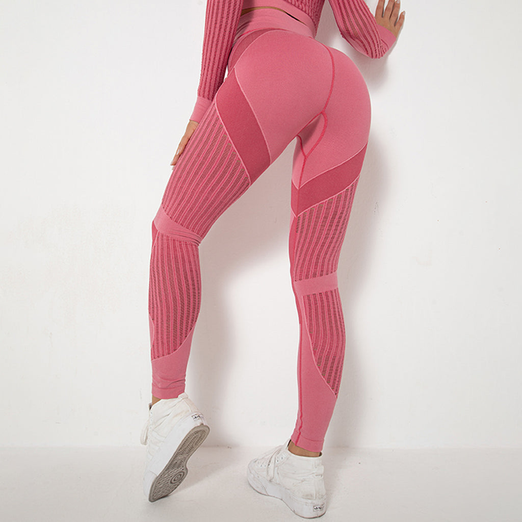 Hip Lifting Stretch Tight Bodybuilding Bottoming Shaping Sports Pants Seamless Yoga Pants