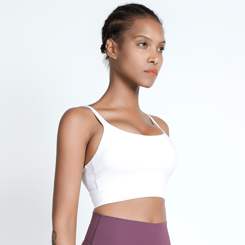 Sports Underwear for Women Spring Summer High Strength Beauty Back Fitness Vest Shaping Push up Yoga Bra Can Be Worn outside