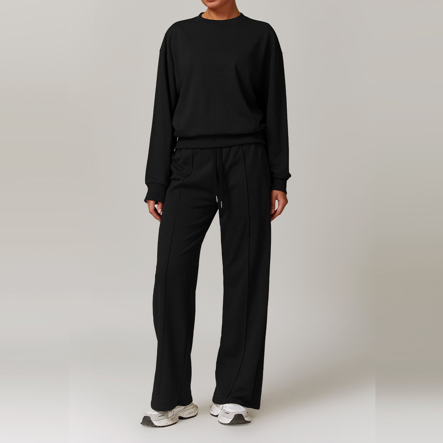 Sweater Sweatpants High-Grade Black