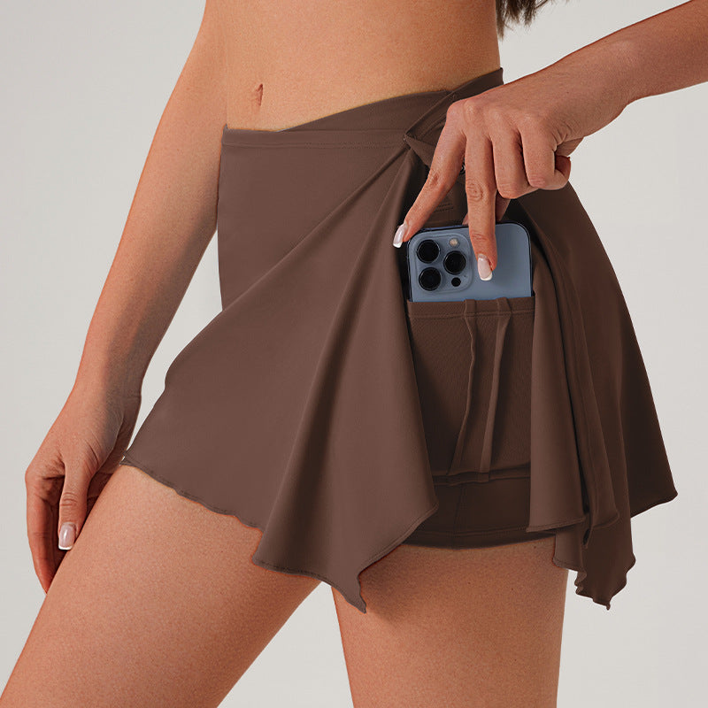 Curtain Shorts Brown